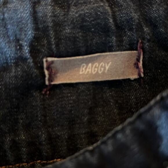 Zara denim rules by TRF baggy high waist size 4 pants. - Picture 6 of 9